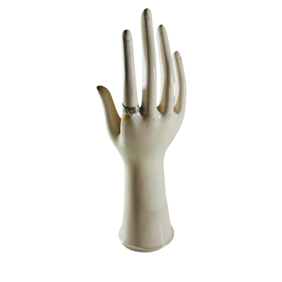 Vintage Cream Hand Display Stand - Picture 1 of 5